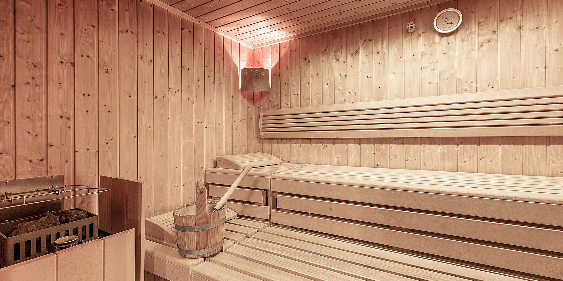 Appartement mit Sauna in Huben