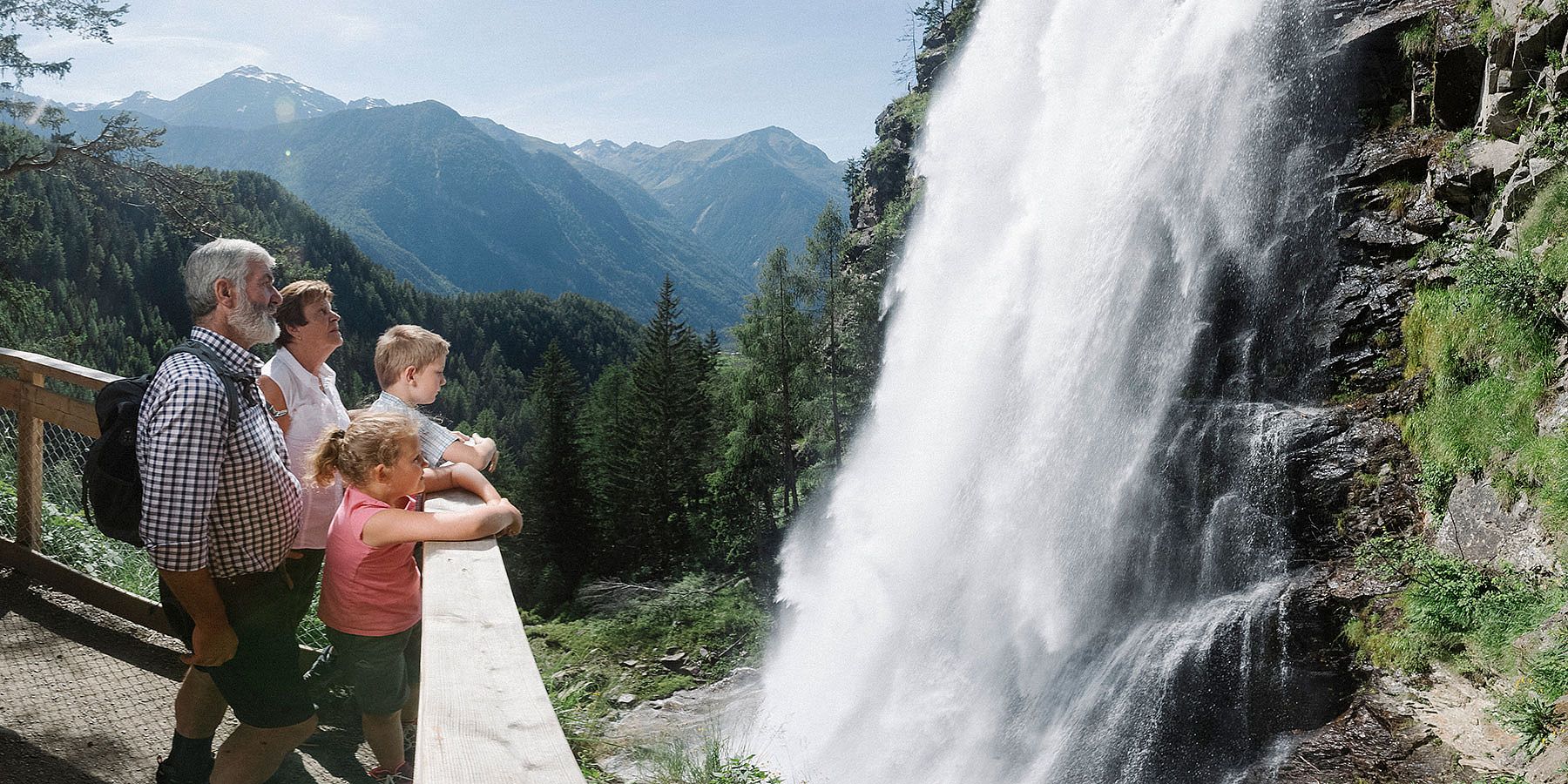 Wasserfall Stuibenfall in Umhausen