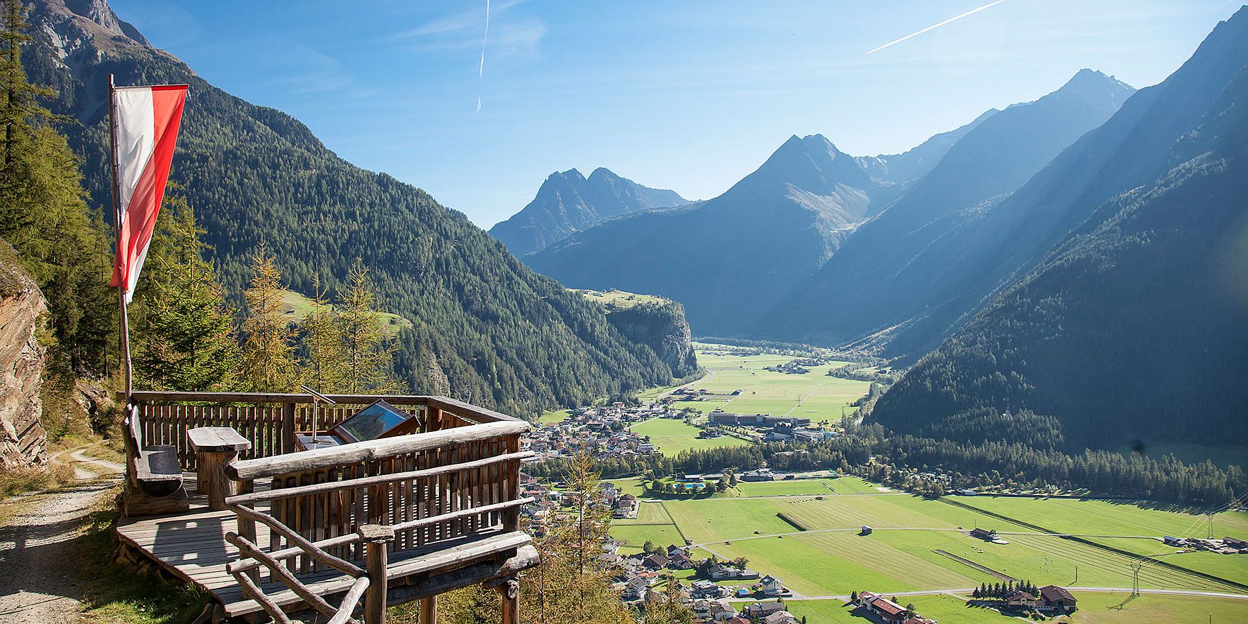 Längenfeld im Sommer